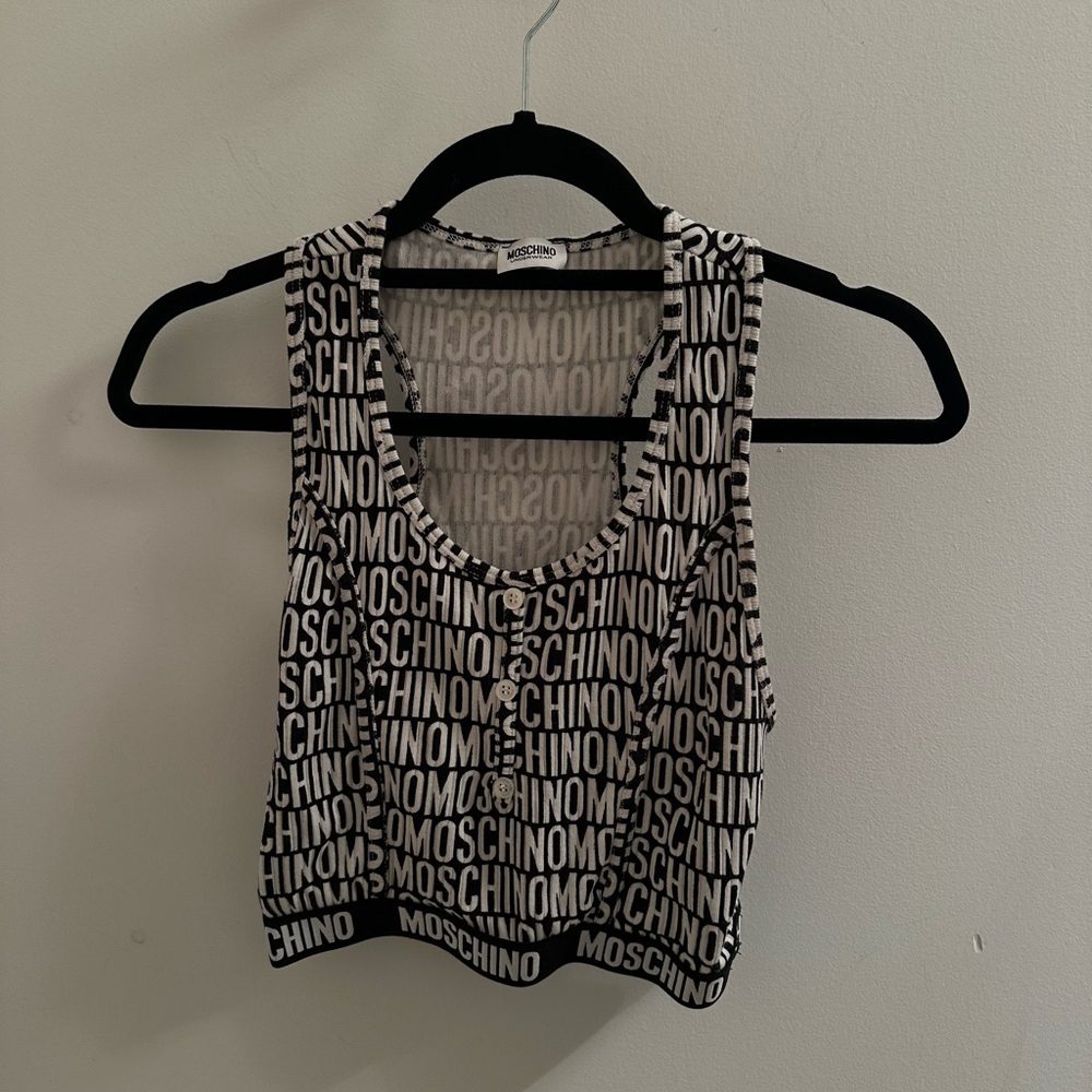 Moschino crop top